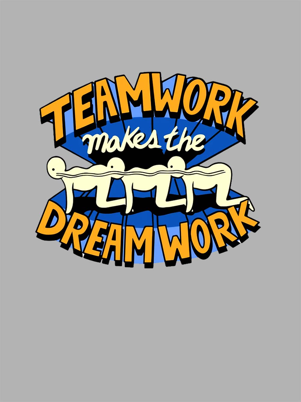 Teamwork Makes the Dream Work Washed Tshirt