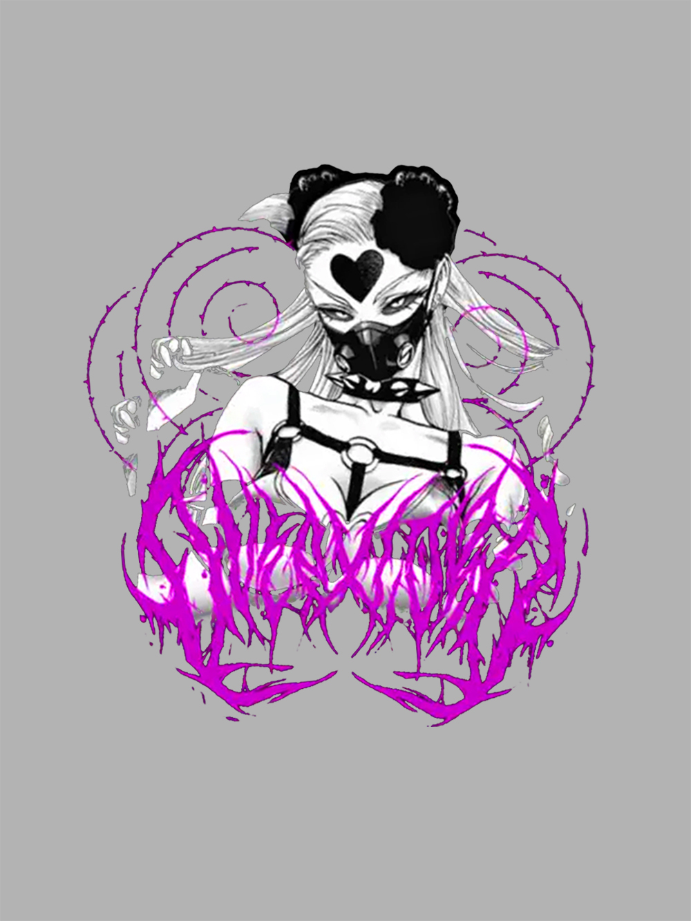 Masked Temptation Washed Tshirt