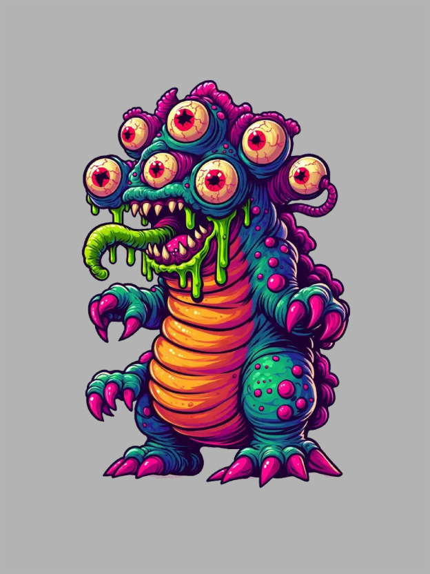 Monstrous MayhemWashed Tshirt