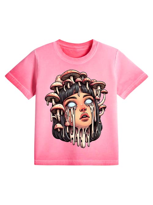 Melting Girl Washed Slim Tshirt