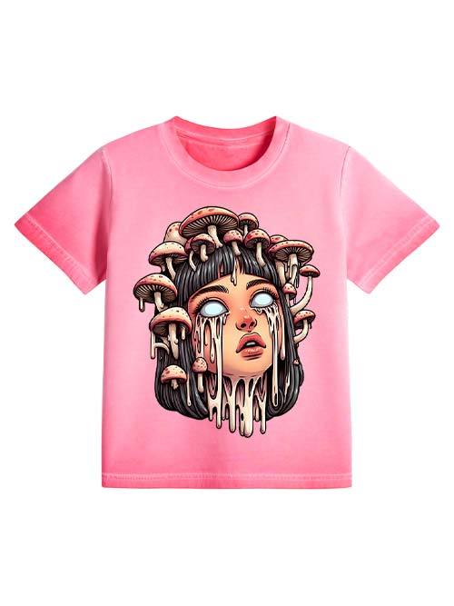 Melting Girl Washed Slim Tshirt