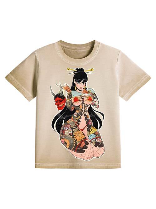 Tattooed Mystique Washed Slim Tshirt