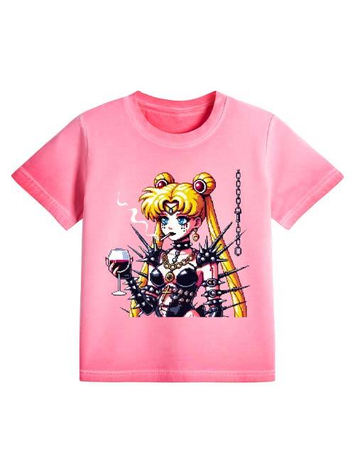 Punk Moon Washed Slim Tshirt