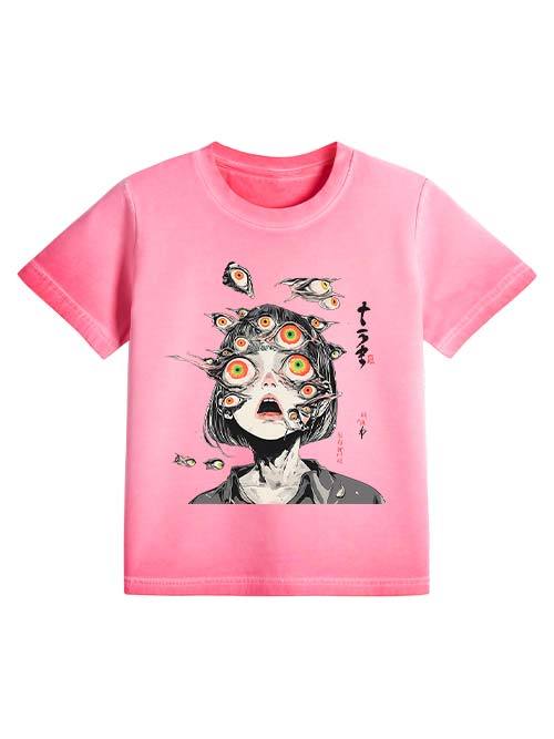 Multitude Of Gazes Washed Slim Tshirt