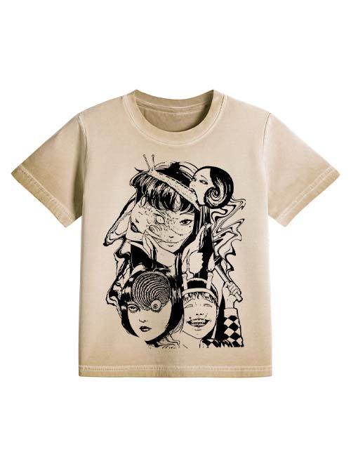 Tomie Washed Slim Tshirt-ClassyOutlaw Sale