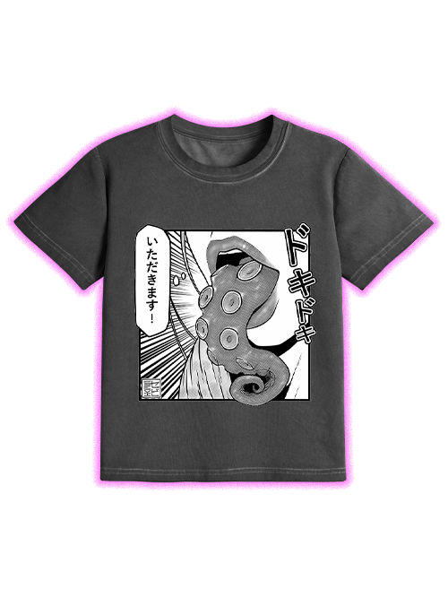 Tentacle Washed Slim Tshirt