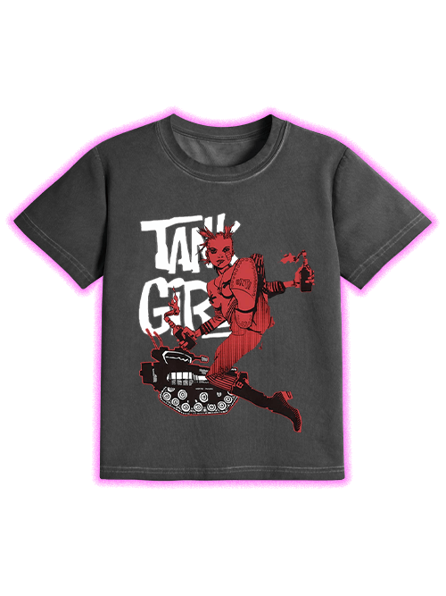 Tank Girl Washed Slim Tshirt