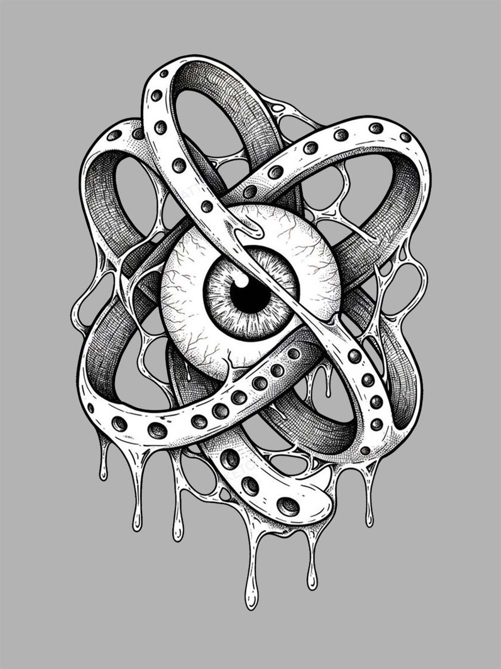 Alien Eye Washed Tshirt