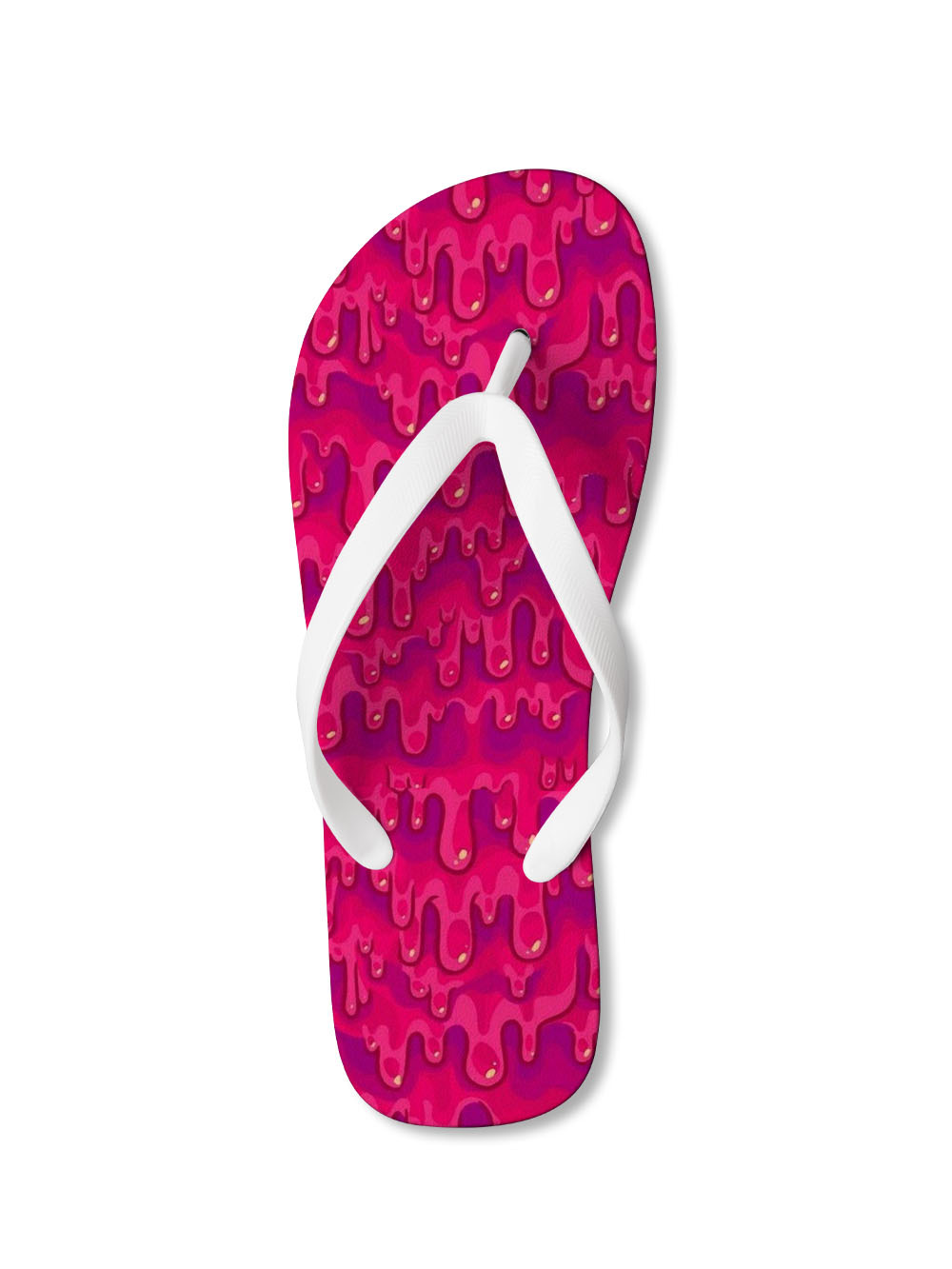 PINK MELT FLIP FLOPS