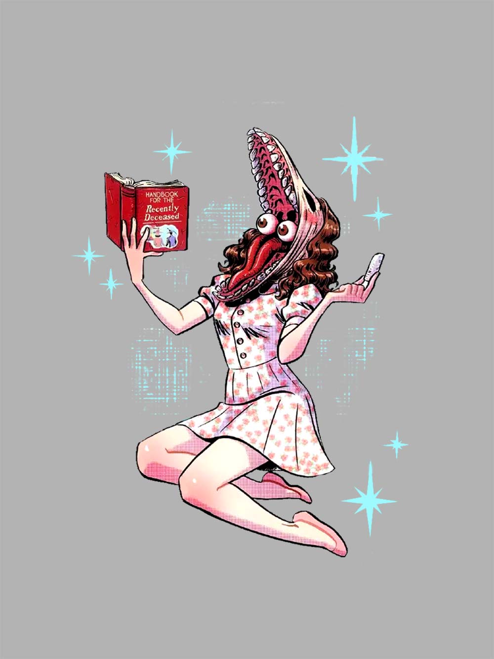 Guide to the Recently Deceased Washed Tshirt