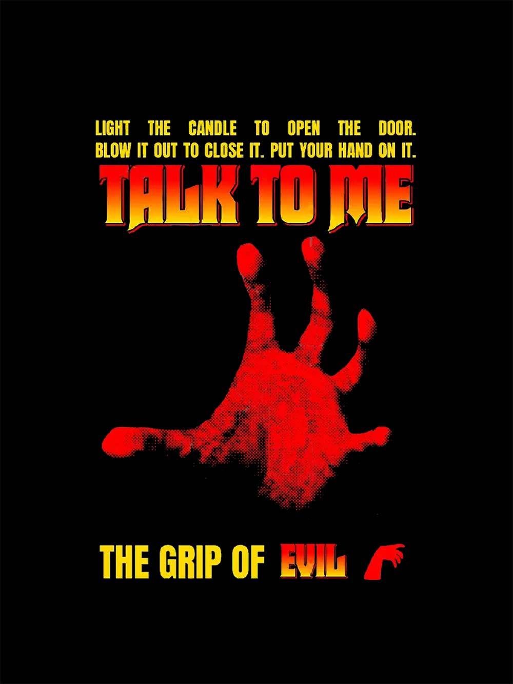 Talk to Me: The Grip of Evil Washed Tshirt