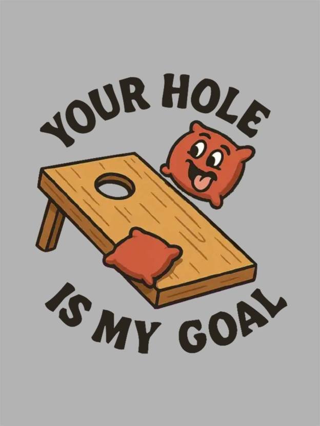 Your Hole Is My Goal Washed Tshirt