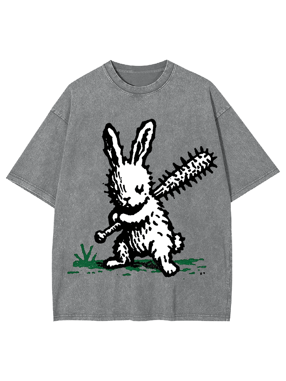 Spiky Bat Bunny Washed Tshirt