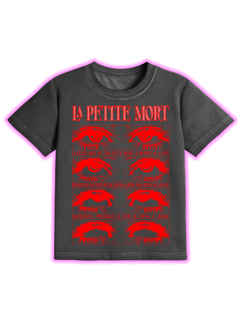 La Petite Mort Washed Slim Tshirt-ClassyOutlaw Sale
