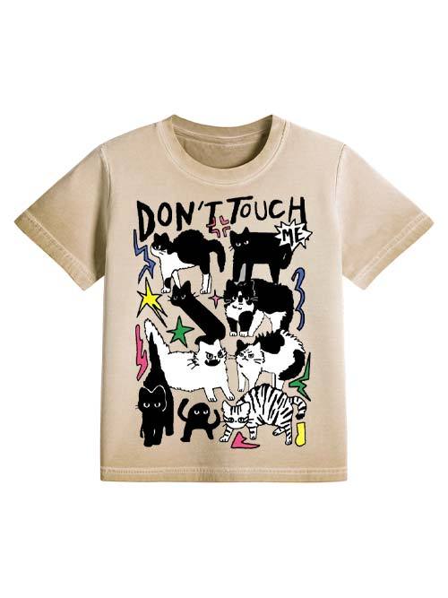Don't Touch Me Washed Slim Tshirt