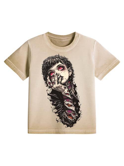 Gaze Rebirth Washed Slim Tshirt