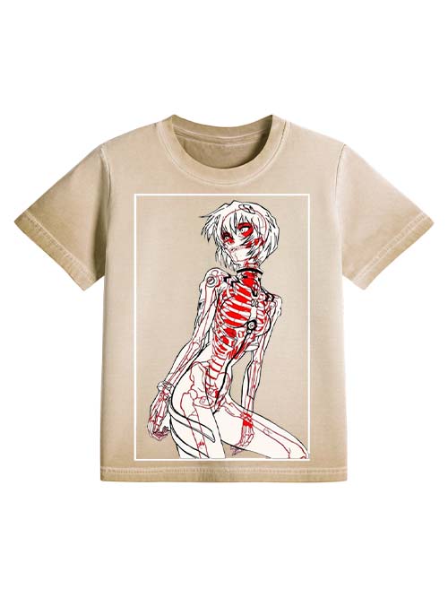 Anatomical Washed Slim Tshirt