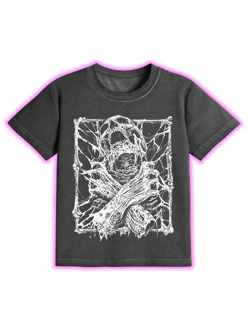 Entangled Terror Washed Slim Tshirt