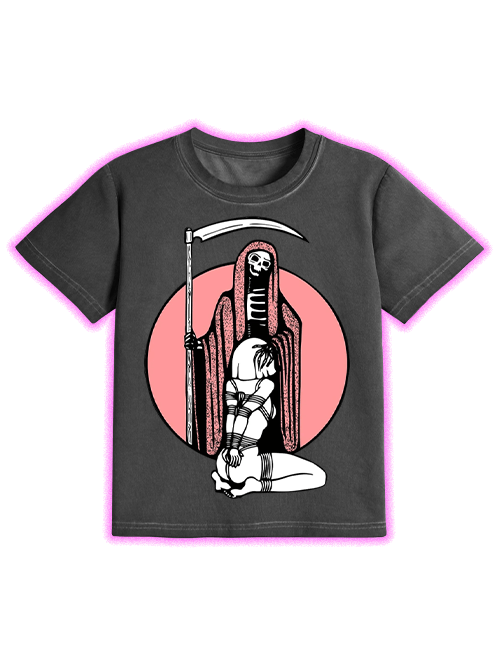 Death And Bound Washed Slim Tshirt