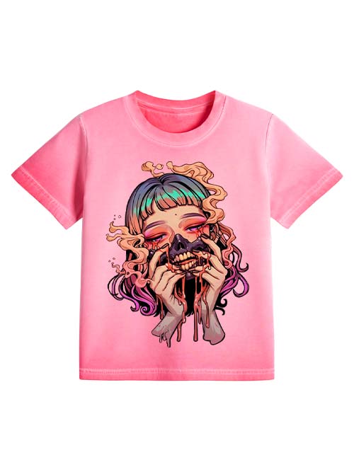 Masked Melancholy Washed Slim Tshirt