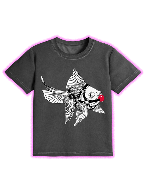 Bound Fish Washed Slim Tshirt-ClassyOutlaw Sale