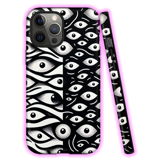Eye Illusion Mosaic Phone Case