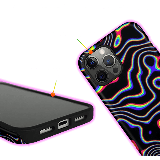 Psychedelic Waves Phone Case