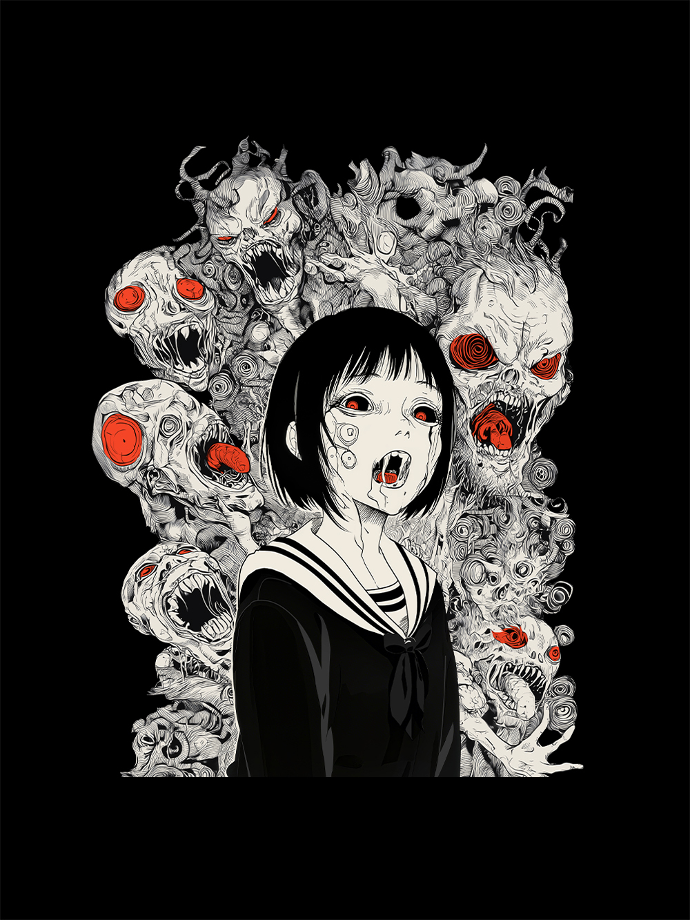 Haunted by the Horde Washed Tshirt