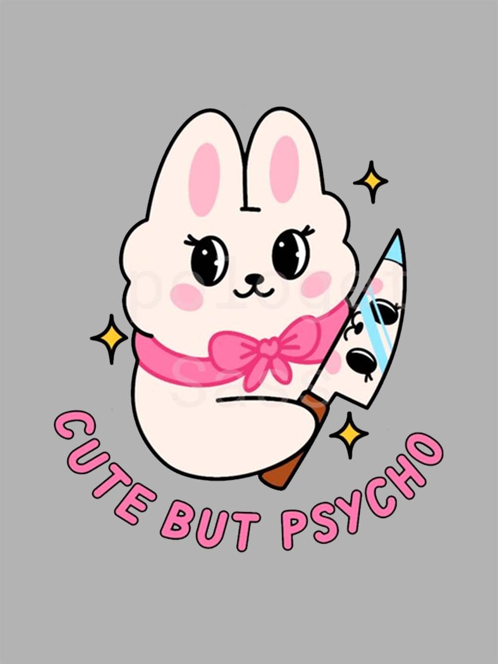 Cute But Psycho Washed Tshirt