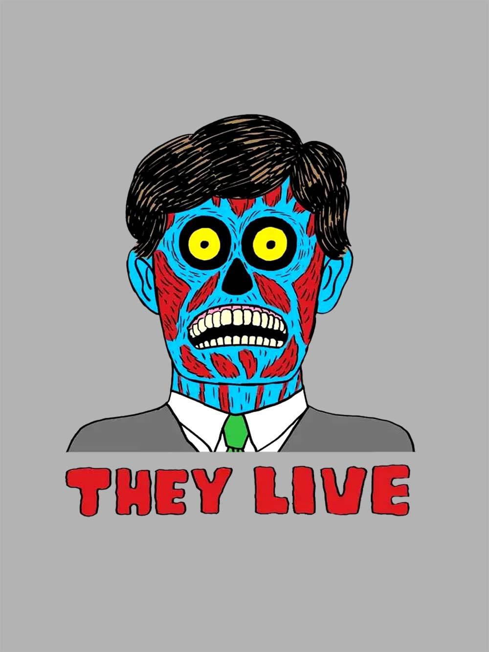 They Live Washed Tshirt