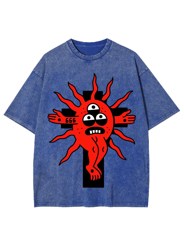 Twisted Trinity Washed Tshirt