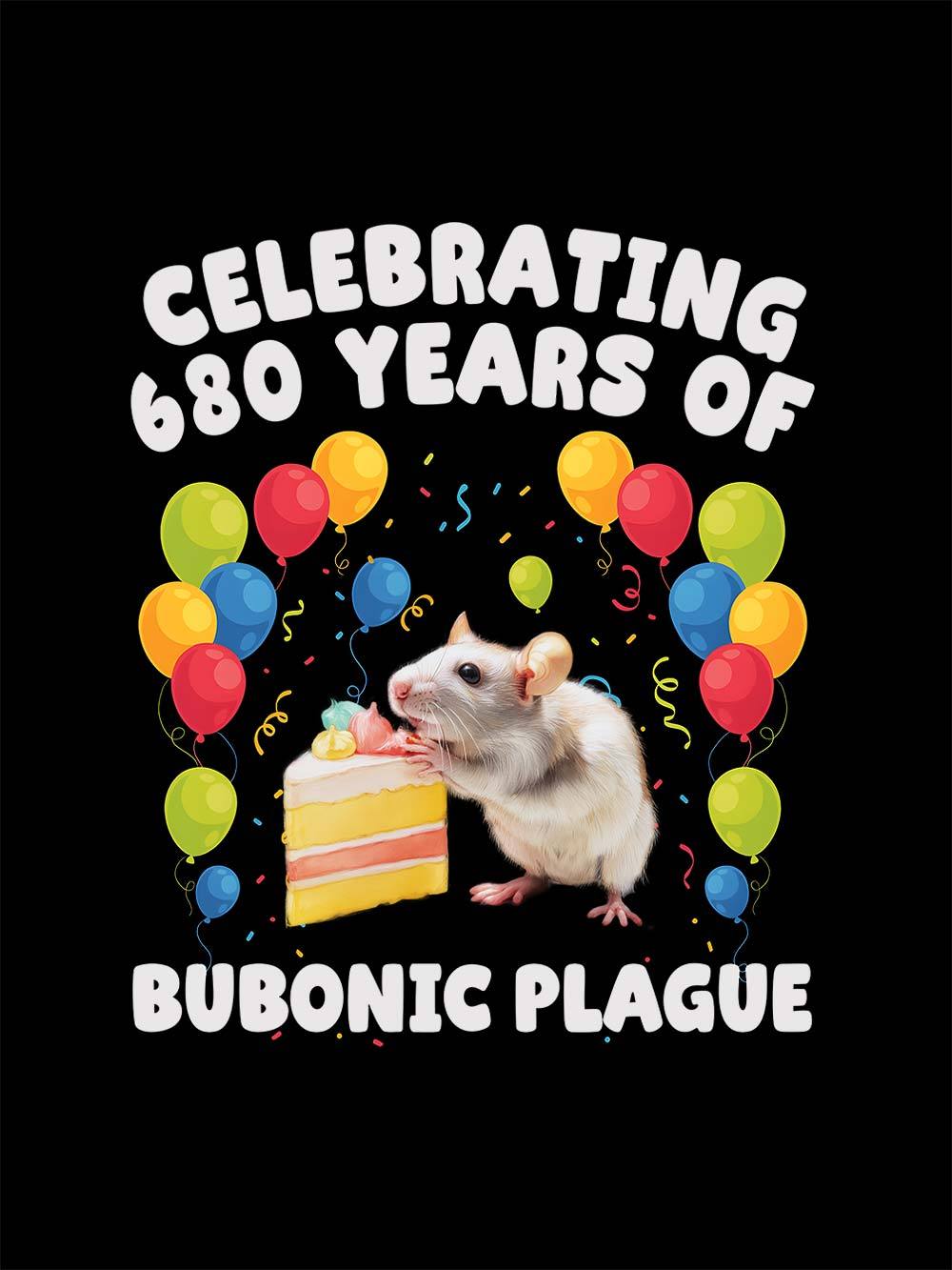 Celebrating 680 Years Of Bubonic Plague Washed Tshirt