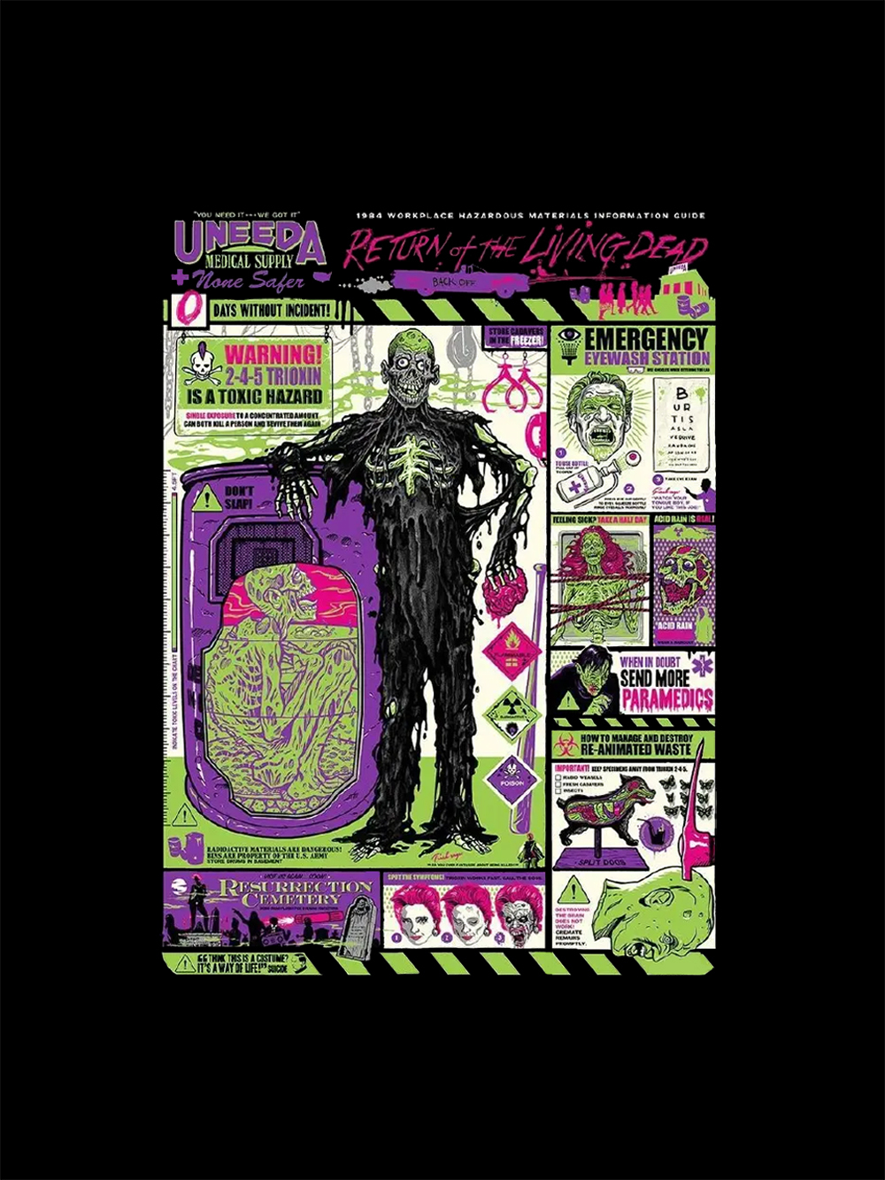Return of the Living Dead Washed Tshirt