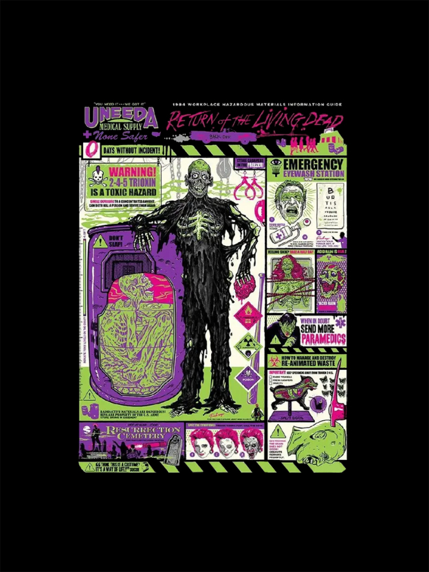 Return of the Living Dead Washed Tshirt