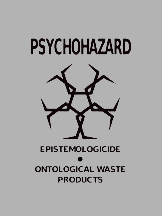 Psychohazard Warning Washed Tshirt