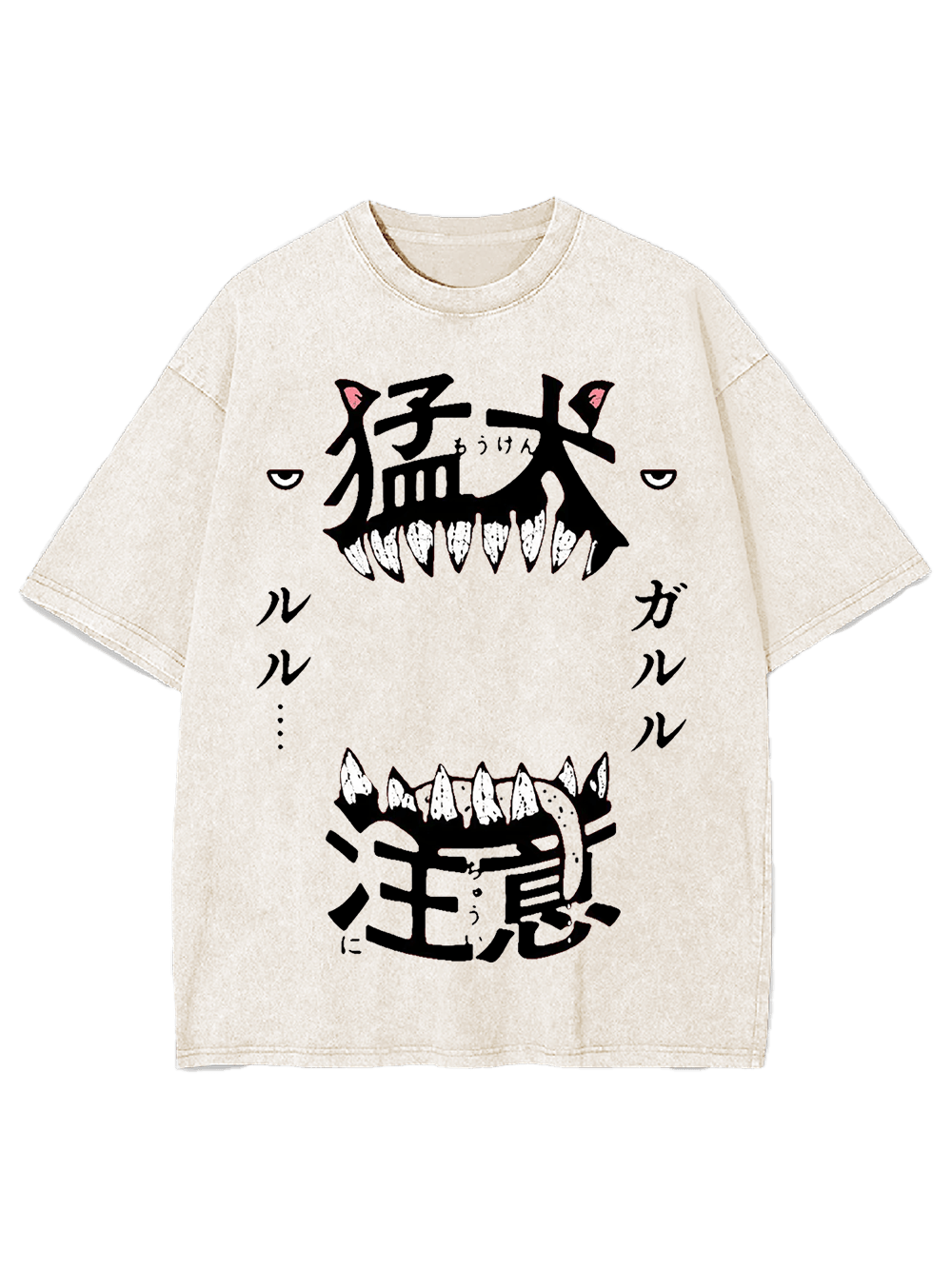 Beware of the Fierce Dog Washed Tshirt