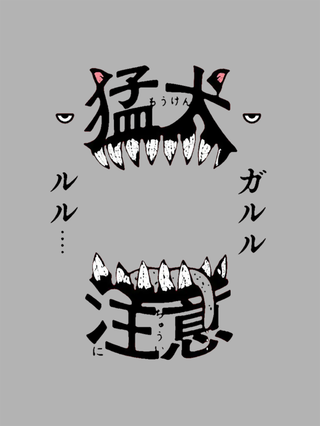 Beware of the Fierce Dog Washed Tshirt