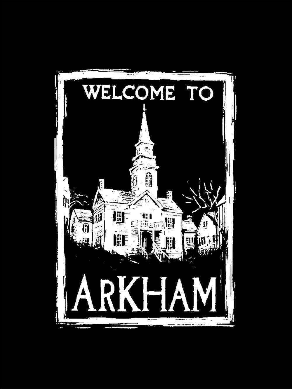 Welcome to Arkham Washed Tshirt