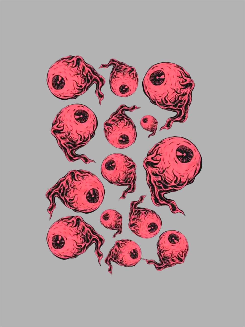 Floating Eyes Washed Tshirt