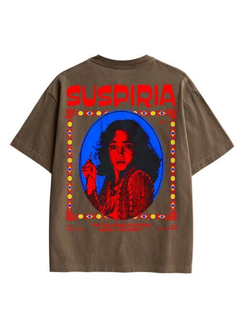 Suspiria Double Sided Print Washed TShirt