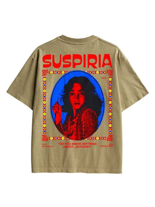 Suspiria Double Sided Print Washed TShirt