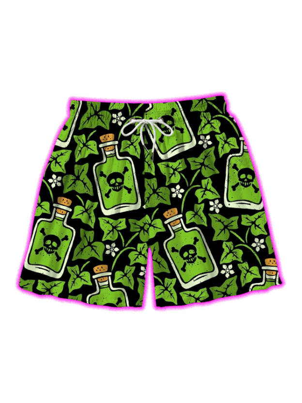 Poison All Over Print Shorts