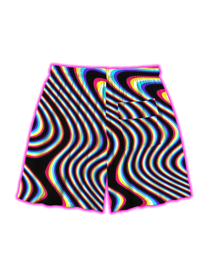 Optical Vortex All Over Print Shorts