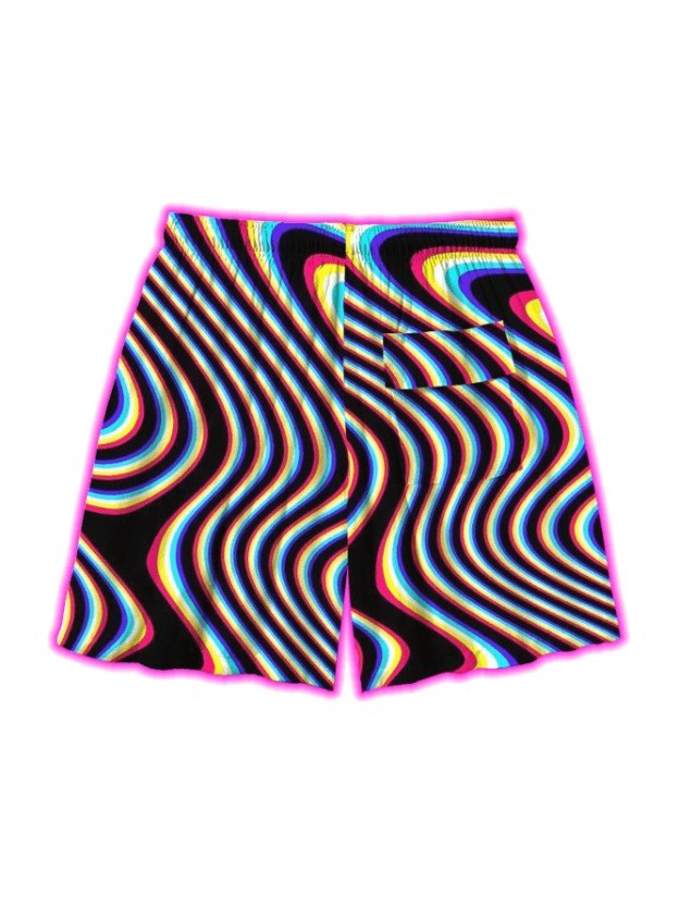 Optical Vortex All Over Print Shorts