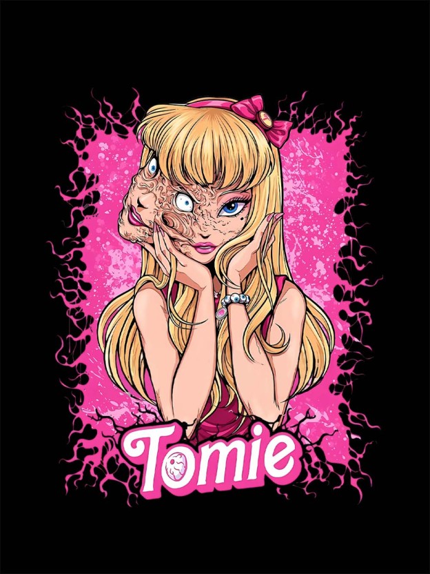 The Two Faces Of Tomie Washed Tshirt