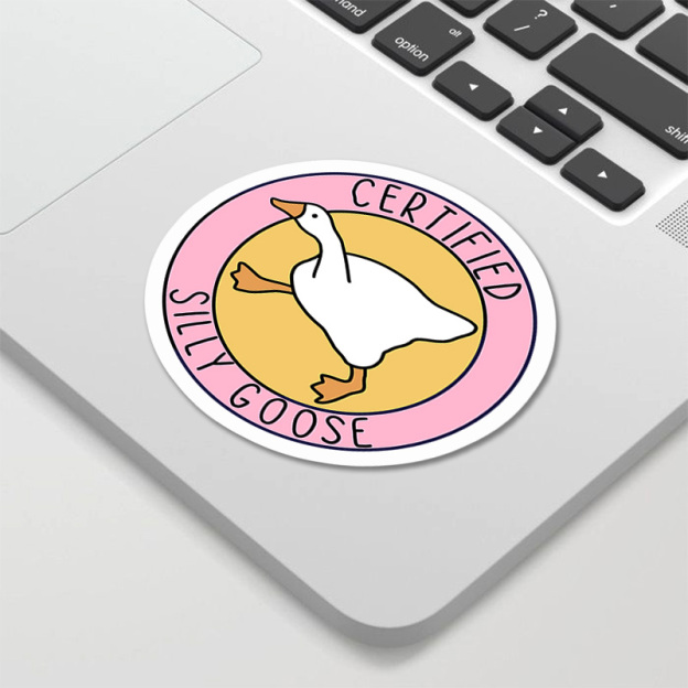 Certified Silly Goose Sticker