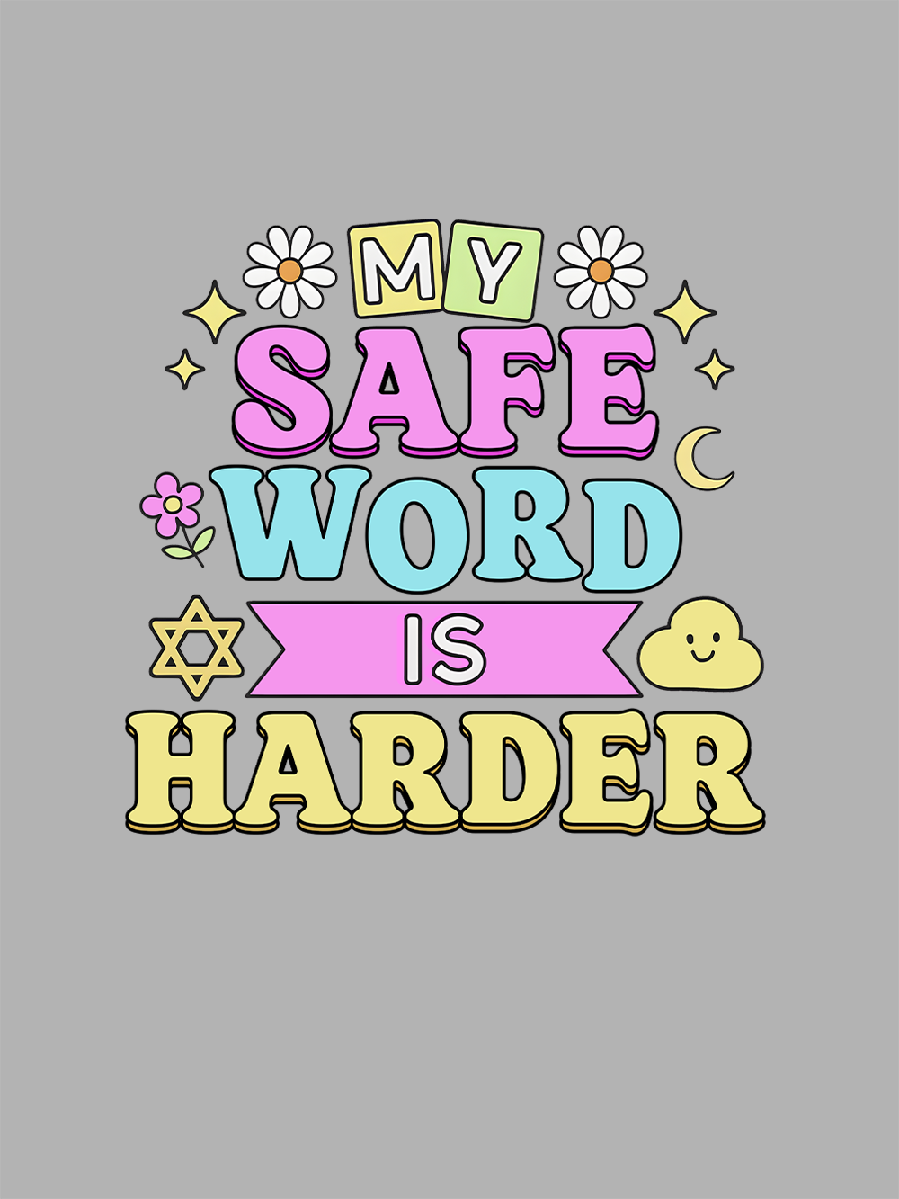Safe Word Washed Tshirt
