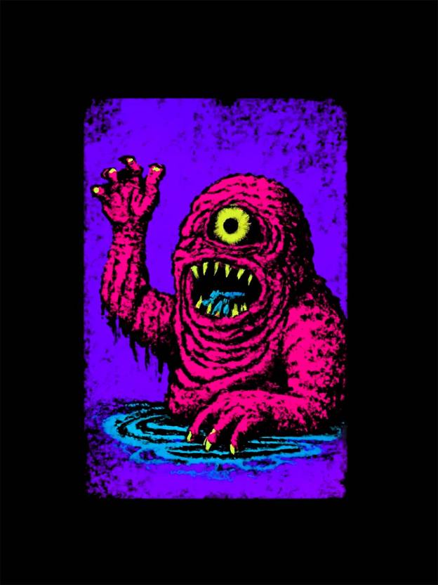 Cyclopean Terror Washed Tshirt