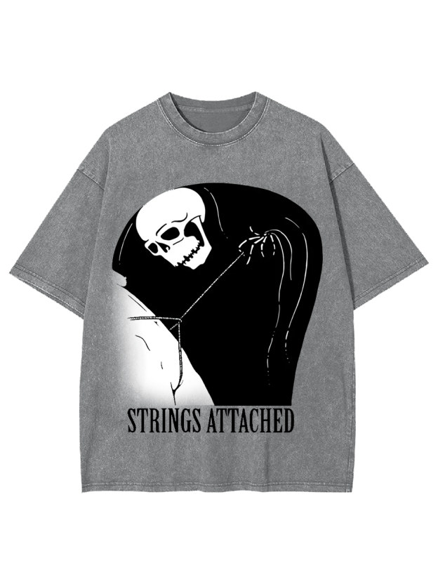 Strings Attached Washed Tshirt