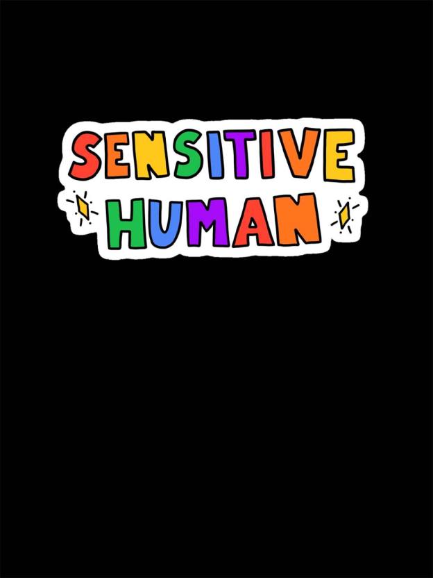 Sensitive Human Washed Tshirt